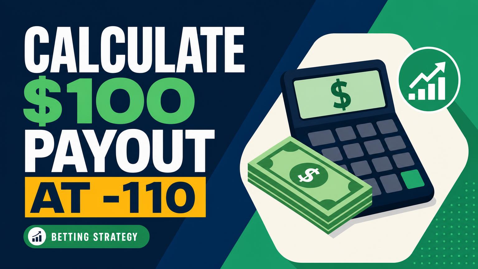 How to Calculate a $100 Spread Bet Payout at -110