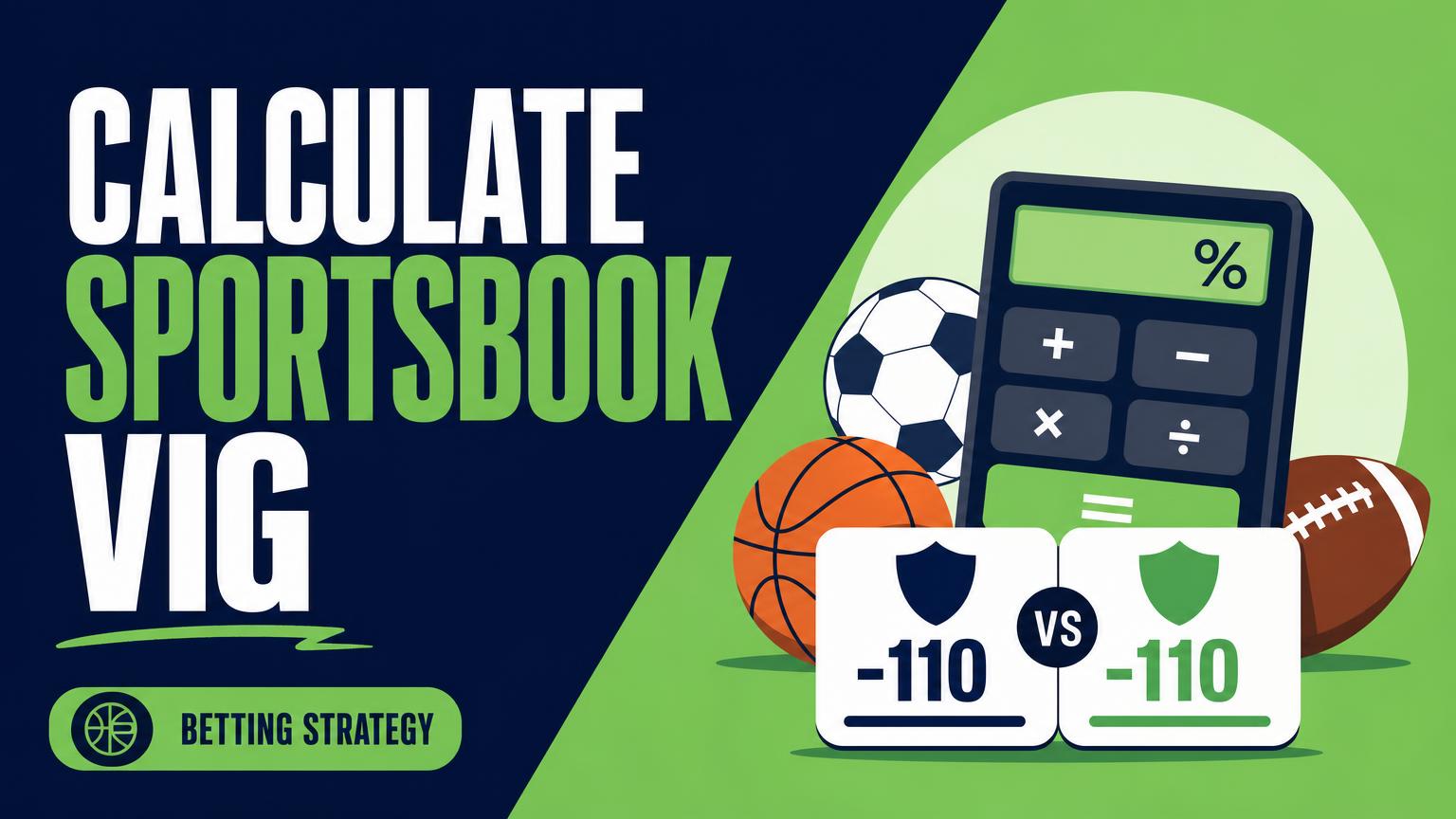 How to Calculate Sportsbook Vig in Two-Way Markets