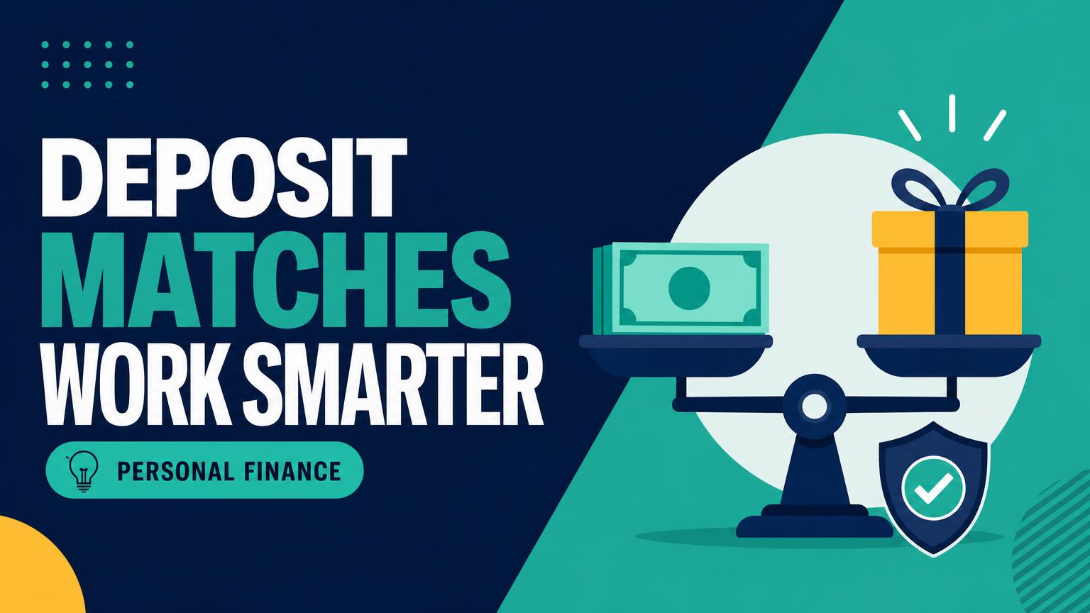 How Deposit Matches Work Without Depositing More Than Necessary
