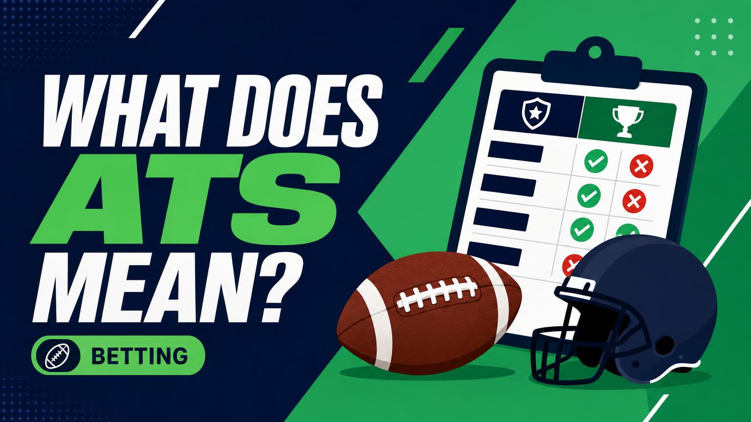 What Does ATS Mean in Betting Results and Team Records?