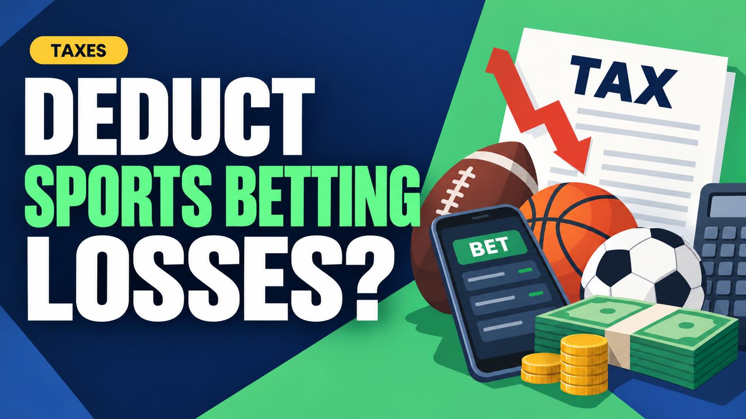 Can Bettors Deduct Sports Betting Losses on Their Taxes?