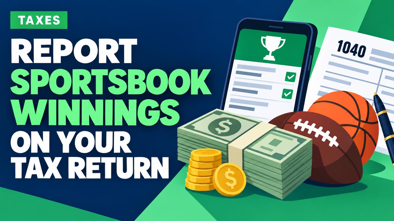 How to Report Sportsbook Winnings on a Tax Return